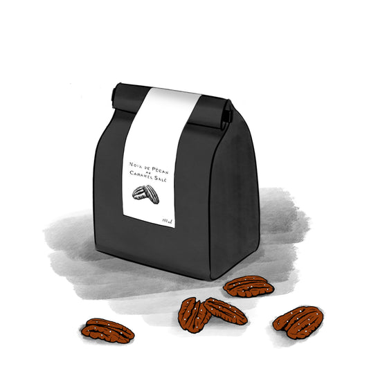 Salted Caramel Pecans